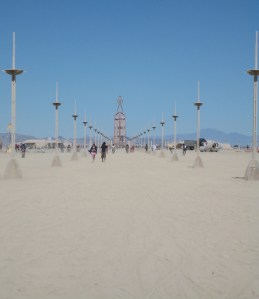 Burning Man on the Playa